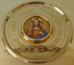 Solid silver gilt antique French Gothic Chalice.